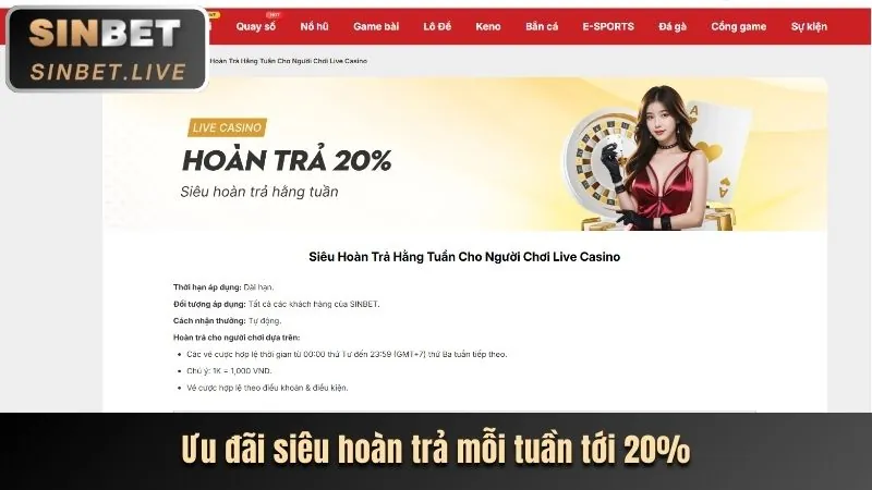 Đa dạng trò chơi casino tại bongvip net